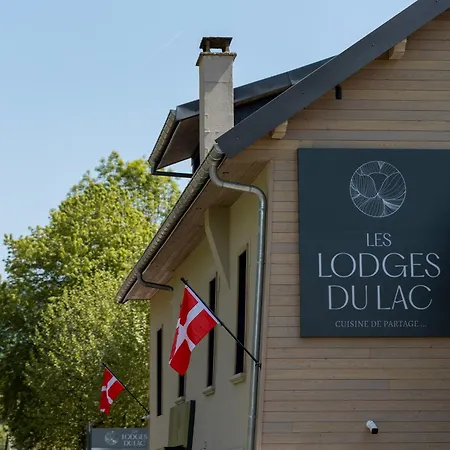 Les Lodges Du Lac Saint-Alban-de-Montbel Exterior photo